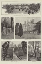 Der neue öffentliche Park für Nord-London, das Geschenk von Sir Sydney Waterlow, Baronet